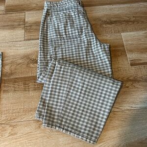 MIOU Muse Plaid Barrel Pants